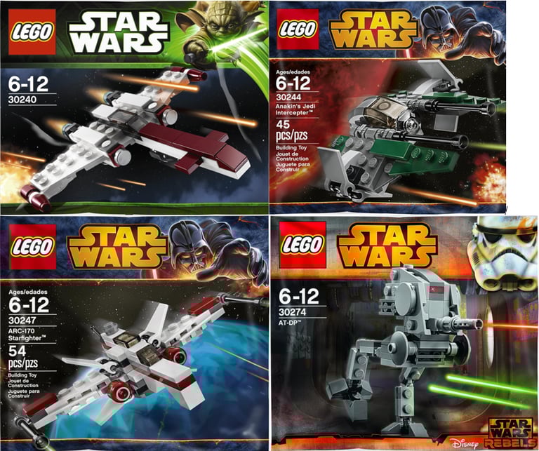 image for LEGO POLYBAGS STAR WARS, DC COMICS SUPER HEROES, CREATOR ETC