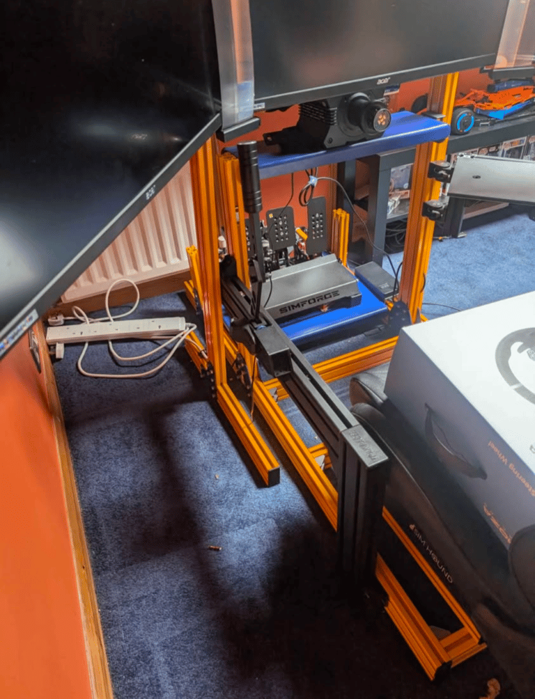 Full Racing Simulator Set-Up and Rig - See Description for Details Included