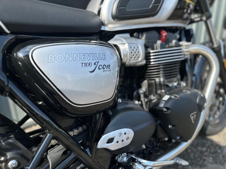 Brand New 2025 Triumph Bonneville T100 Icon Edition Motorcycle 