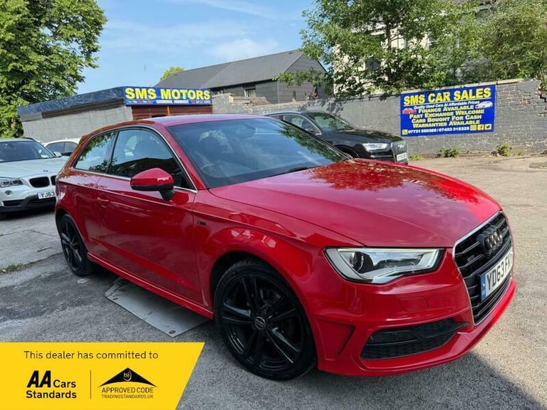 2013 Audi A3 1.4 TFSI S line S Tronic Euro 5 (s/s) 3dr HATCHBACK Petrol Automatic