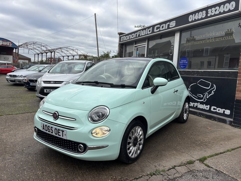 FIAT 500 1.2 500 My17 1.2 69hp Lounge Green Manual Petrol 2015