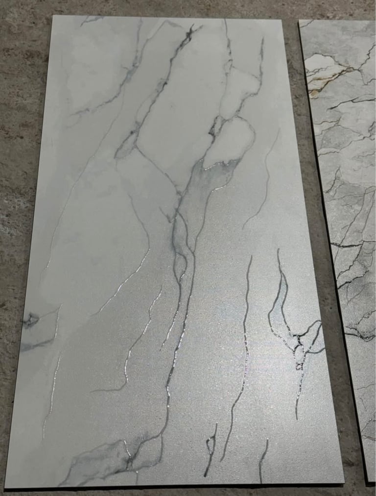 60x120 DESIGNER SHINY VEIN PORCELAIN TILES