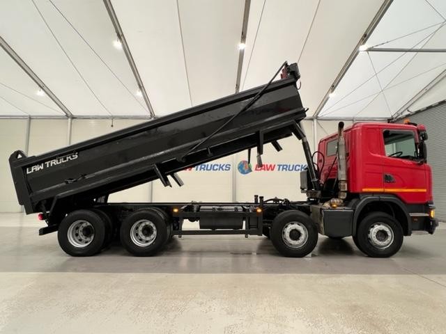 Scania G410 8x4 Sleeper Cab Steel Tipper Manual