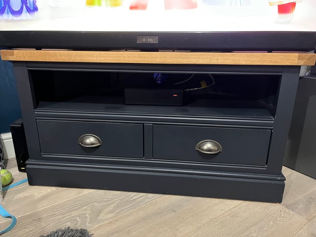 Charcoal corner online tv unit