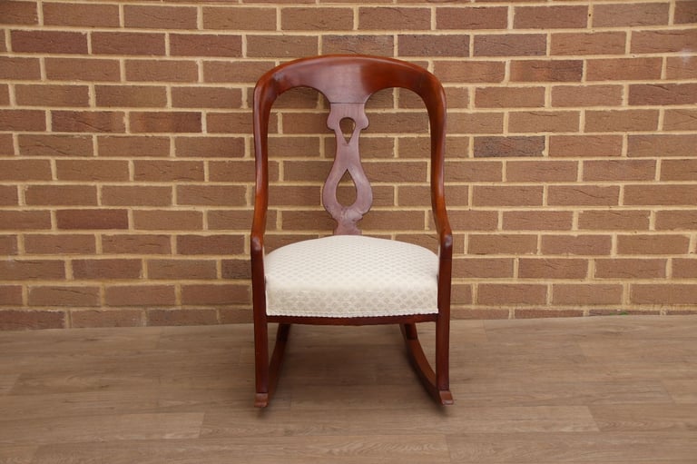 image for Victorian Antique Rocking Chair (UK Delivery)