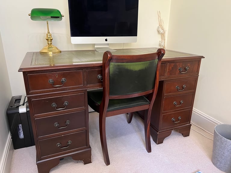 Captains Desk with Matching Chair