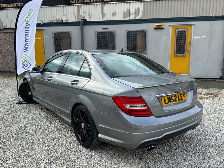 2012 Mercedes-Benz C Class 2.1 C220 CDI BlueEfficiency AMG Sport Plus G-Tronic+ Euro 5 (s/s) 4dr ...