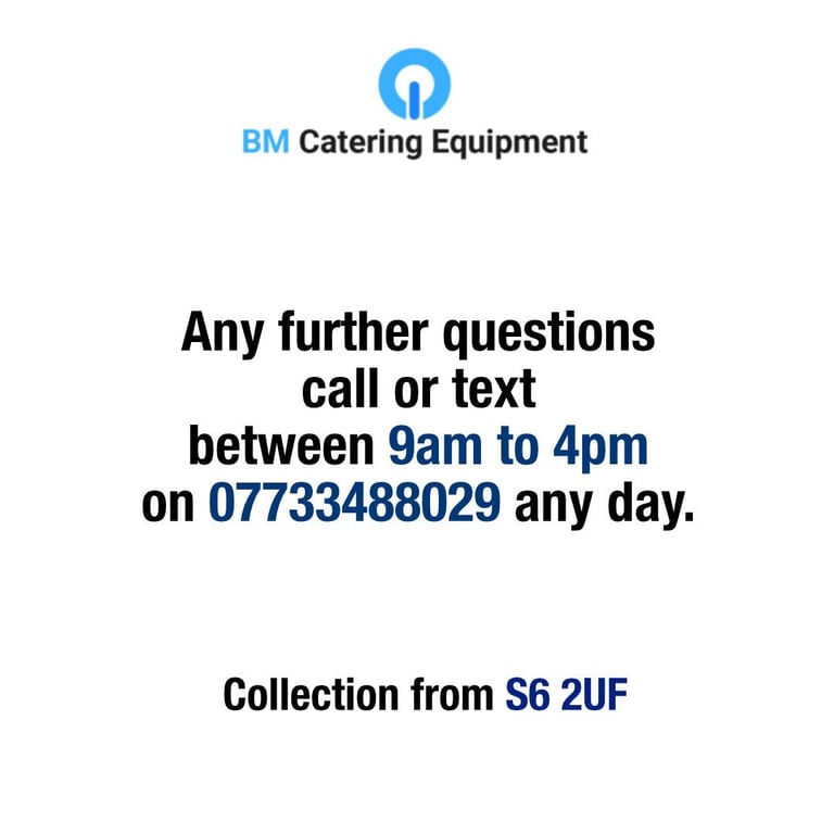 Commercial catering electric oven Refurbished.