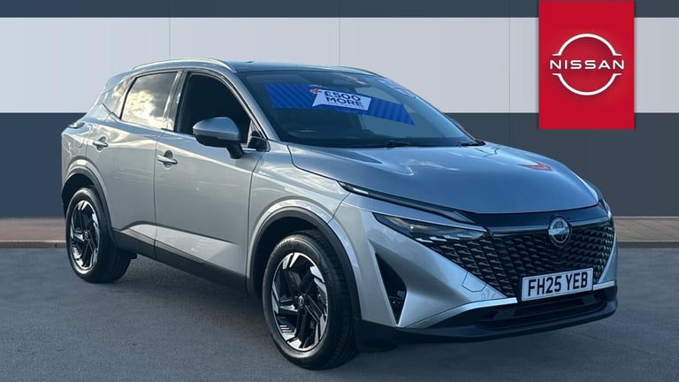 image for 2025 Nissan Qashqai 1.3 DiG-T MH N-Connecta [Glass Roof] 5dr Petrol Hatchback Hatchback Petrol Ma...
