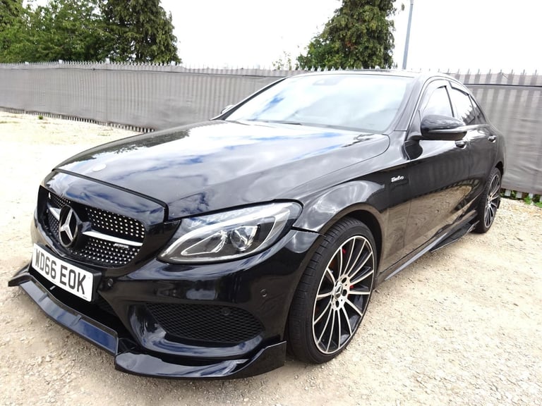 2017 66 REG MERCEDES BENZ C250 D AMG LINE PREMIUM+ DIESEL AUTO DAMAGED SALVAGE