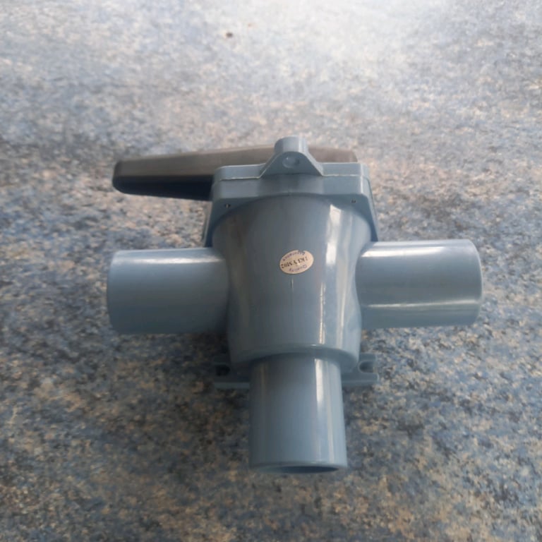 Boat waste tank diverter valve. 1/1/2