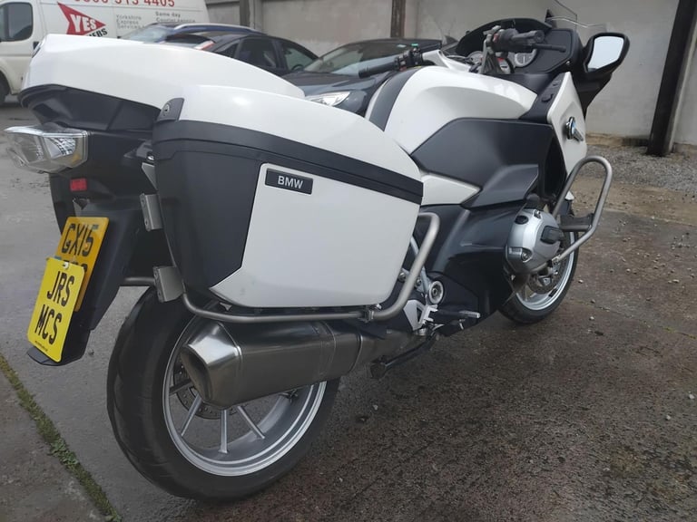 2015 15 BMW R1200RT LC EX POLICE WHITE FSH R 1200 RT LIQUID COOLED