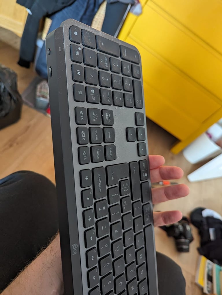 Logitech MX Keys Keyboard. Used once RRP £100