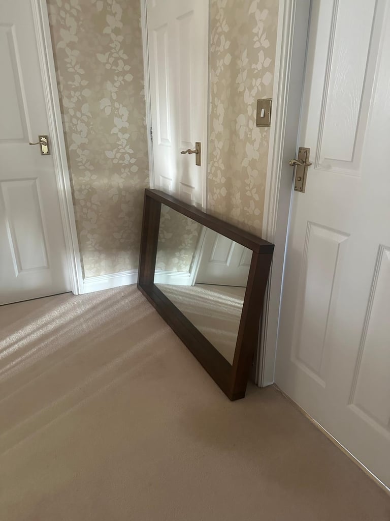 Console Table and Mirror