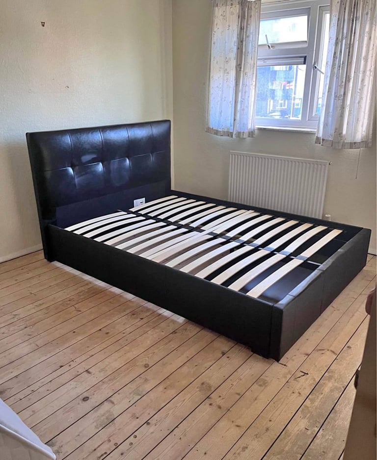 Double storage bed with mattress for £140(we can deliver)