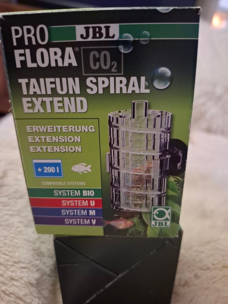 JBL ProFlora CO2 Taifun Spiral Extend Expansion Module For Aquariums Up To 200L