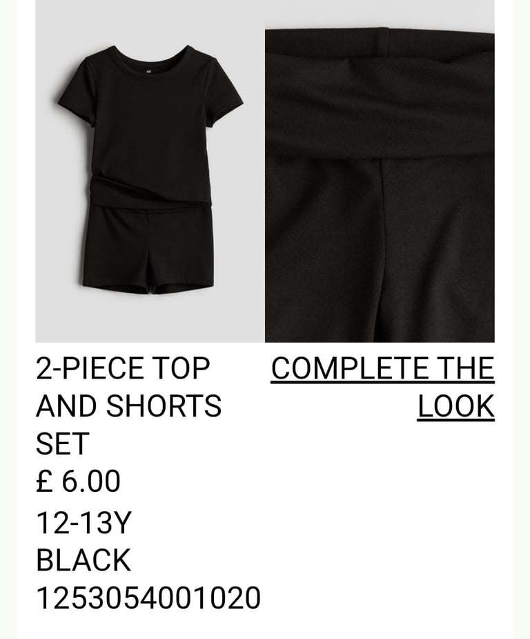 Sealed Brand New £53 H&M Kids Clothes Bundle age 12-13 RRP£53