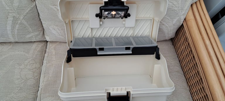 LLOYDS PHARMACY FIRST AID MEDICINE BOX.WITH TORCH AND LIGHT INSIDE AS NEW