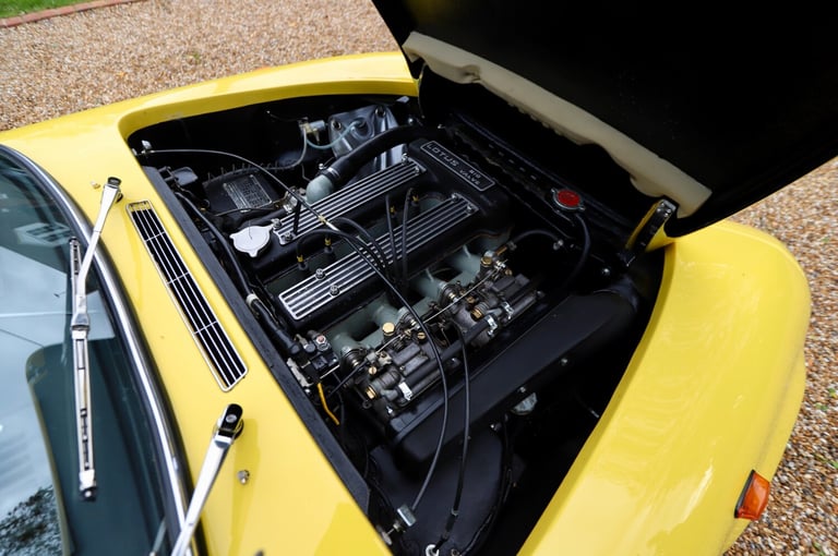 1972 Lotus Elan 1972.  £20k repaint in Lotus Yellow / Cirrus White. Mohair Hoo  PETROL Manual