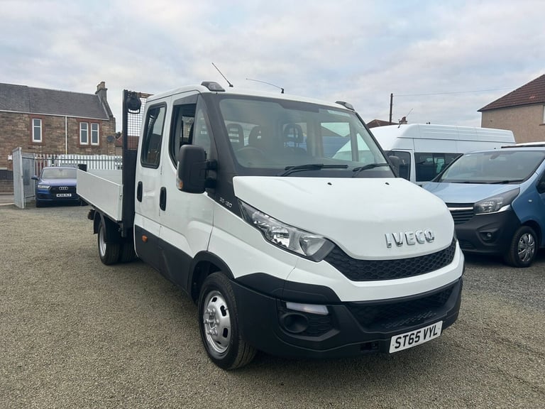 2016 Iveco Daily 2.3 Crew Cab Chassis 3750 WB TIPPER CHASSIS CAB Diesel Manual