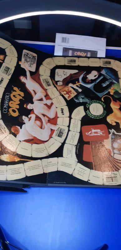 Orgy board game Comissatio