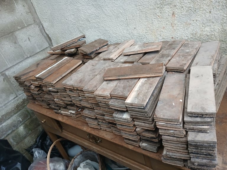 Solid wood parquet block/tiles