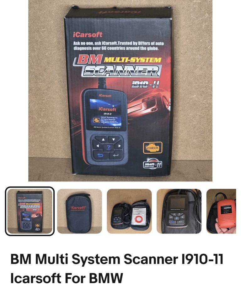 icarsoft bmi910-11 obd scanner for bmw
