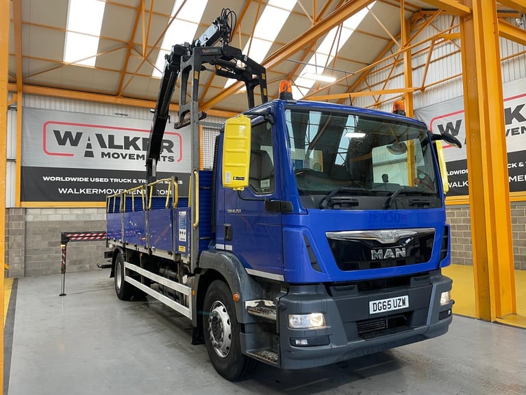 MAN TGM 18.250 *EURO 6*, 4X2 18 TONNE BRICK GRAB – 2015 – DG65 UZW