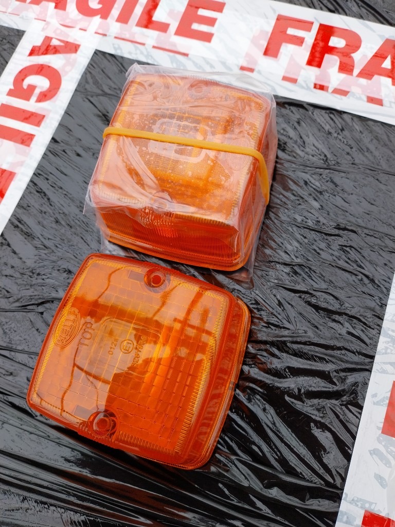image for Pair new hella orange lights