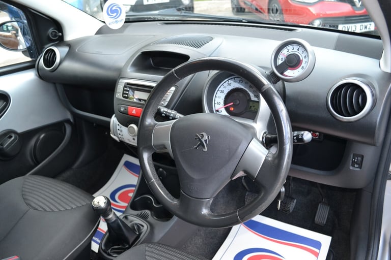 2013 Peugeot 107 1.0 Allure 5dr HATCHBACK Petrol Manual