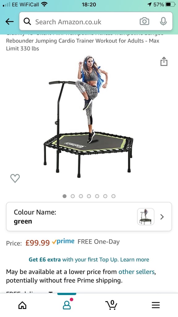 image for Mini gym trampoline 