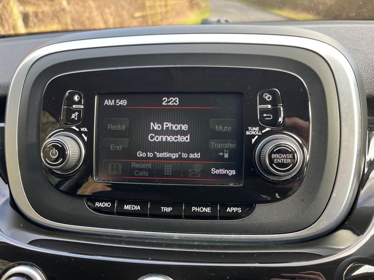 2016 Fiat 500X 1.4 Multiair Pop Star 5dr HATCHBACK PETROL Manual