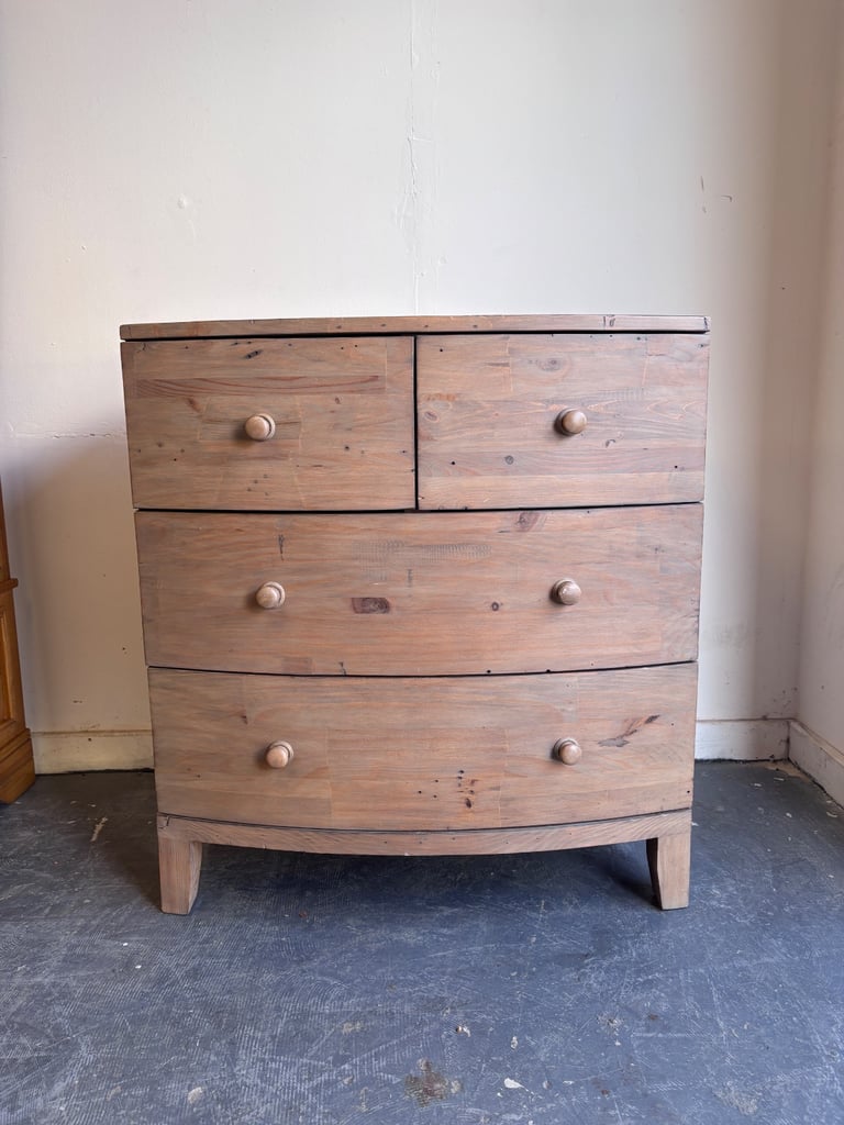 image for Barker and Stonehouse Lewes reclaimed solid wood chest of drawers ! Immaculate condition!