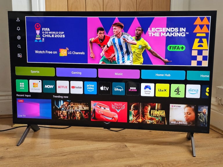 LG 43QNED80T6A Smart 4K Ultra HD HDR QNED TV Airplay +Alexa + magic remote