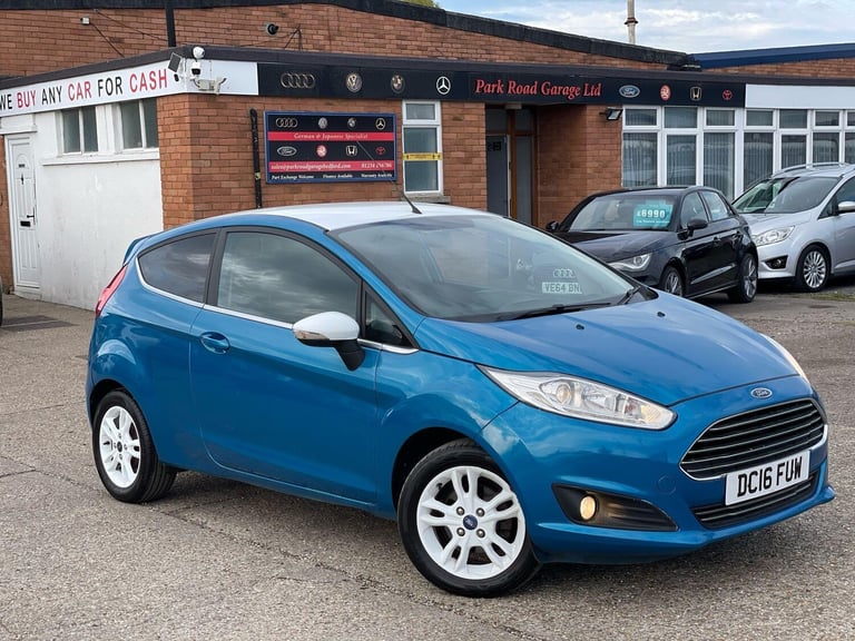 2016 Ford Fiesta 1.0T EcoBoost Zetec Blue Edition Euro 6 (s/s) 3dr HATCHBACK Petrol Manual