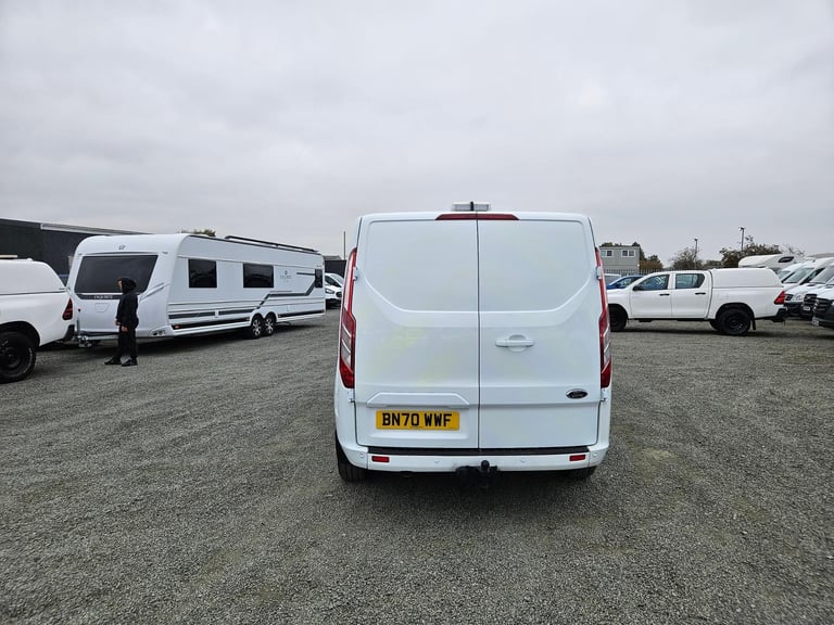 2021 ON A 70 FORD TRANSIT CUSTOM 320 TDCI LIMITED 130BHP CREWVAN ONLY 93K MILES