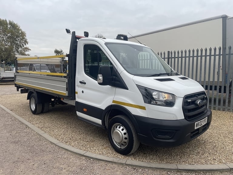 2022 Ford Transit 350 EcoBlue Leader L4 XLWB DRW Dropside Taillift