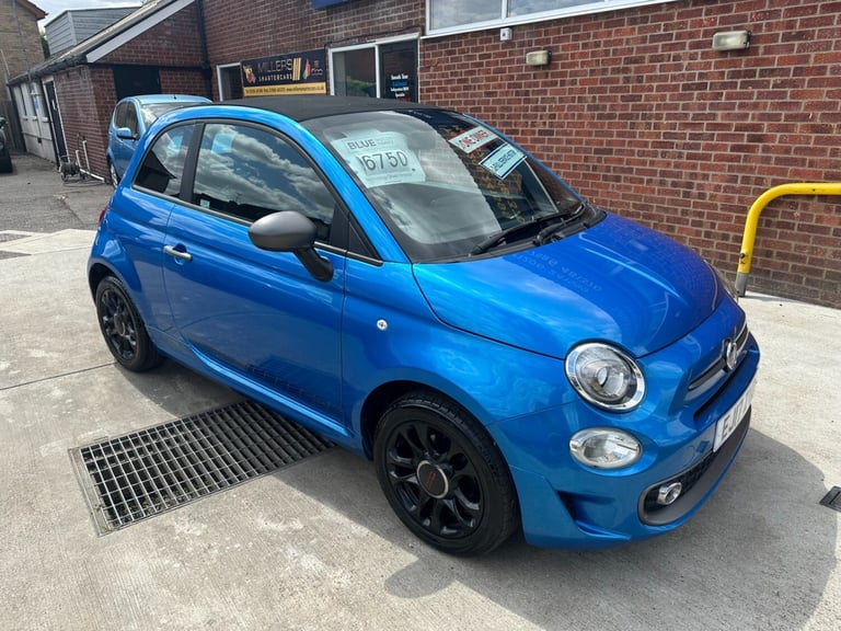 2017 Fiat 500 1.2 S 2dr CONVERTIBLE Petrol Manual