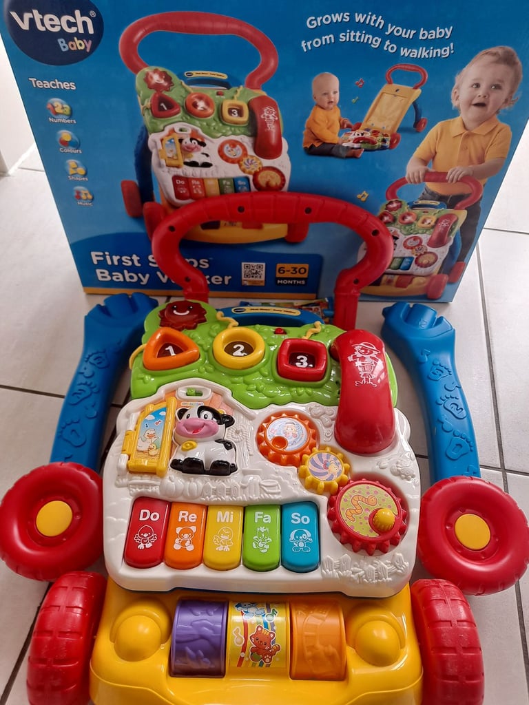 VTECH First Steps Baby Walker -excellent condition inbox