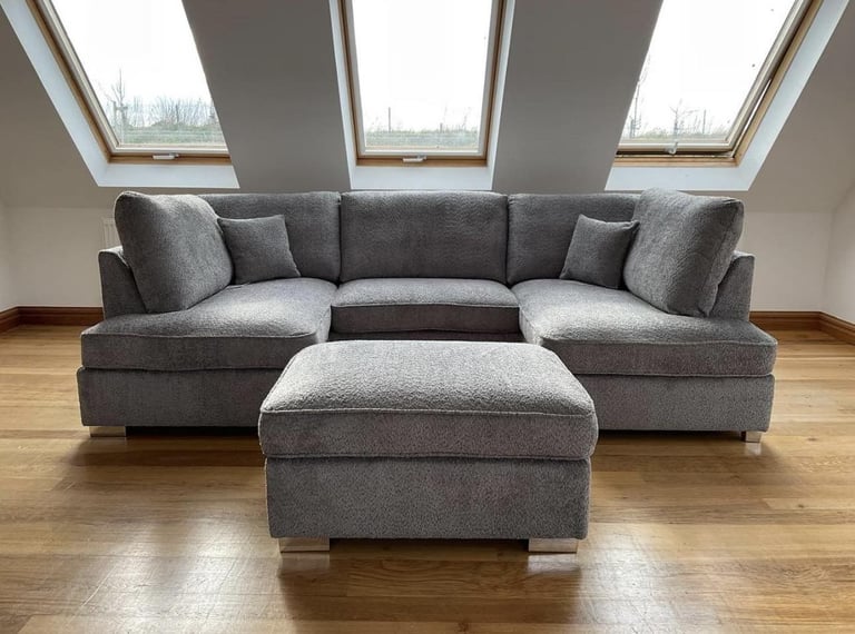 🚛DYLAN Sofa Set ❤️U-Shape Jumbo Cord 7 Seater & Corner❤️Flat 25% OFF😘Today COD🚛💫