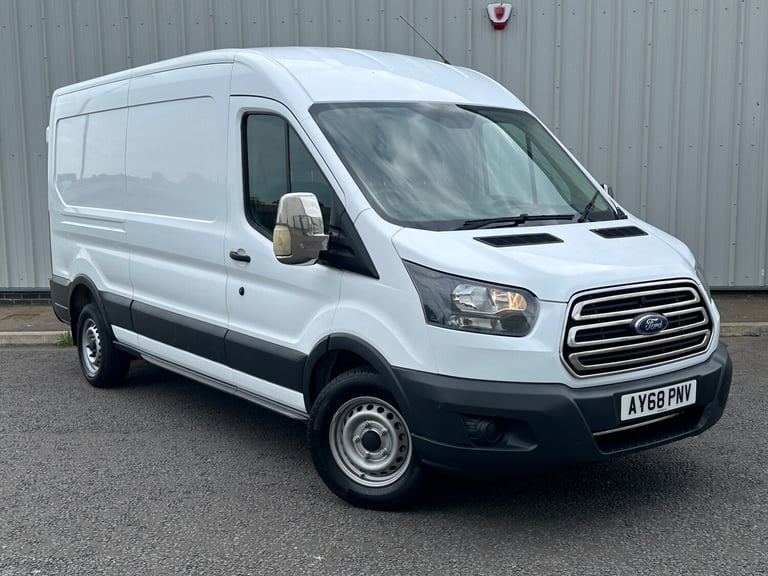 NO VAT 2018 68 FORD TRANSIT L3 H2 2.0 TDCI 130 TURBO DIESEL VAN * NEW WET BELT
