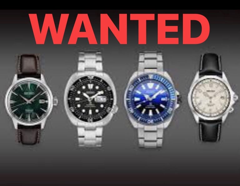 image for Quality Mens Watches WANTED. 