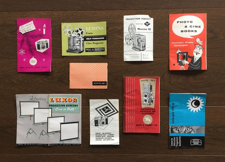 image for 8mm / 9.5mm / 16mm film joiner ' plus ' vintage cine booklets