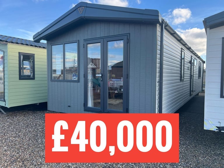 OFF SITE NEW static caravan Scotland double glazed & heated 2 bed Victory Bower