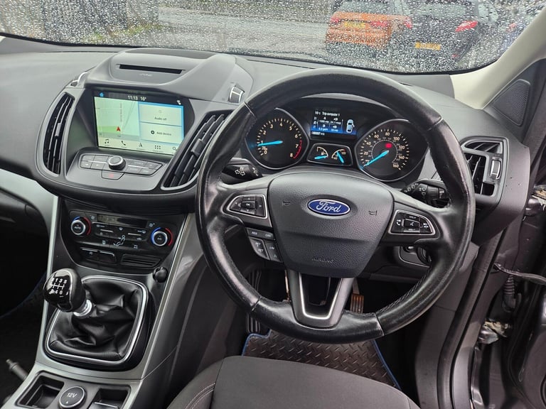 2017 Ford Kuga 1.5T EcoBoost Zetec Euro 6 (s/s) 5dr HATCHBACK Petrol Manual