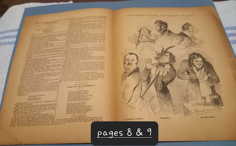 Antique First Edition PUNCH Magazine 