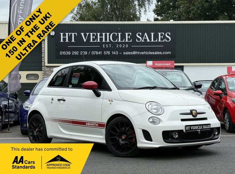 2016 Abarth 595 1.4 T-Jet Yamaha Factory Racing Hatchback 3dr Petrol Manual Euro 6 (160 bhp Hatch...