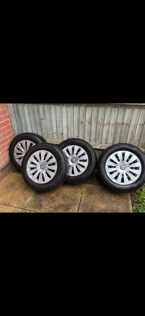 image for VW Golf 15 inch steel wheels with tyres