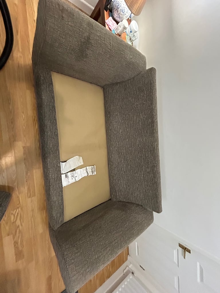 Free to a good home - Ex Arthur Llewellyn Sofa & Foot stool
