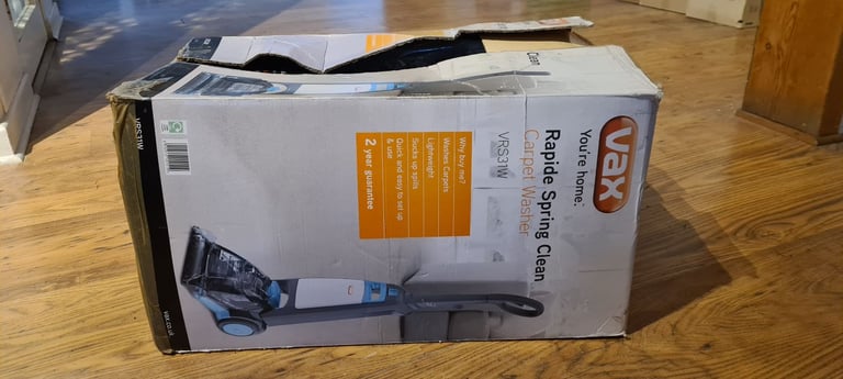 VAX Carpet Washer / Cleaner - Rapide Spring Clean. Boxed / Unused